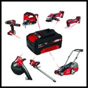 Зарядний пристрій Einhell Twincharger Kit 2x 3,0Ah (4512083)