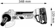 Акумуляторна кутова шліфувальна машина Bosch GWS 180-LI (06019H9021)