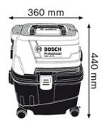 Пилосос універсальний Bosch GAS 15 PS (06019E5100)