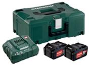 Набір акумуляторний Metabo 2x4.0Ah ASC 55 + кейс MetaLoc (685064000)