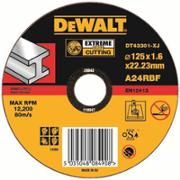 Диск відрізний DeWALT EXTREME 125х1,6х22,23 мм по металу (DT43301)