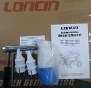 Двопаливний генератор Loncin LC 8000 D-AS ГАЗ-БЕНЗИН