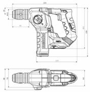 Акумуляторний перфоратор Metabo Powermaxx BH 12 BL 16 АКБ, metaBOX (600207500)