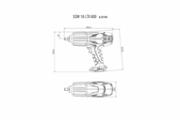 Гайкокрут Metabo SSW 18 LTX 600 2xLi-PowerExtreme 4.0Ач (602198500)