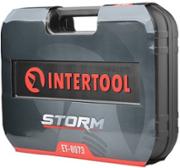 Набір інструментів Intertool STORM 1/2 "1/4" 73 од. Cr-V (ET-8073)