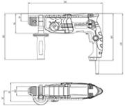 Комбінований перфоратор Metabo KHE 2245 (601708500)