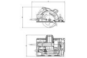 Ручна циркулярна пила Metabo KS 55 FS (600955000)