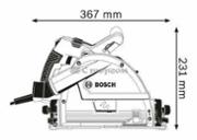 Пила дискова занурювальна Bosch GKT 55 GCE в коробці (0601675000)