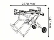 Стіл для пили торцювальний Bosch GTA 2500 W (0601B12100)