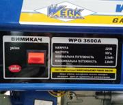 Двопаливний генератор Werk WPG 3600a LPG