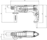 Комбінований перфоратор Metabo KHE 2445 (601709500)