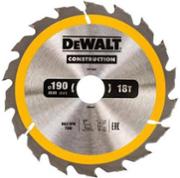 Диск пильний DeWALT 190х30мм 18 зубців (DT1943)