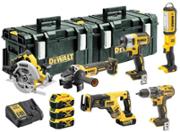 Набір з 6 інструментів DeWALT DCK623P3