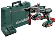 Набір Metabo Combo Set 2.3.4 18 V (кейс)