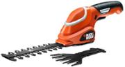 Кущоріз-ножиці акумуляторний Black Decker 7.2 В 1.2 Аг 850 об/хв (GSL700)