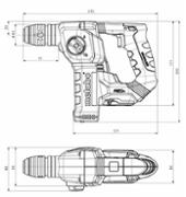 Акумуляторний перфоратор Metabo Powermaxx BH 12 BL 16 каркас, АКБ (600207850)