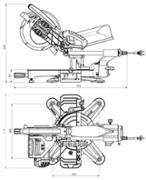 Торцювальна пилка Metabo KGS 254 M Set (690828000)