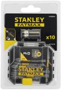 Набір біт STANLEY FatMax, 10 шт, кейс (STA88564)