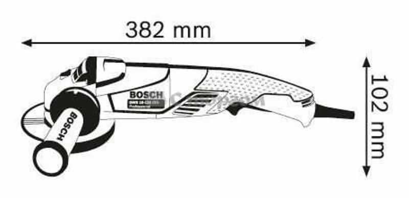 Кутова шліфмашина Bosch GWS 15-125 CIH (0601830222)