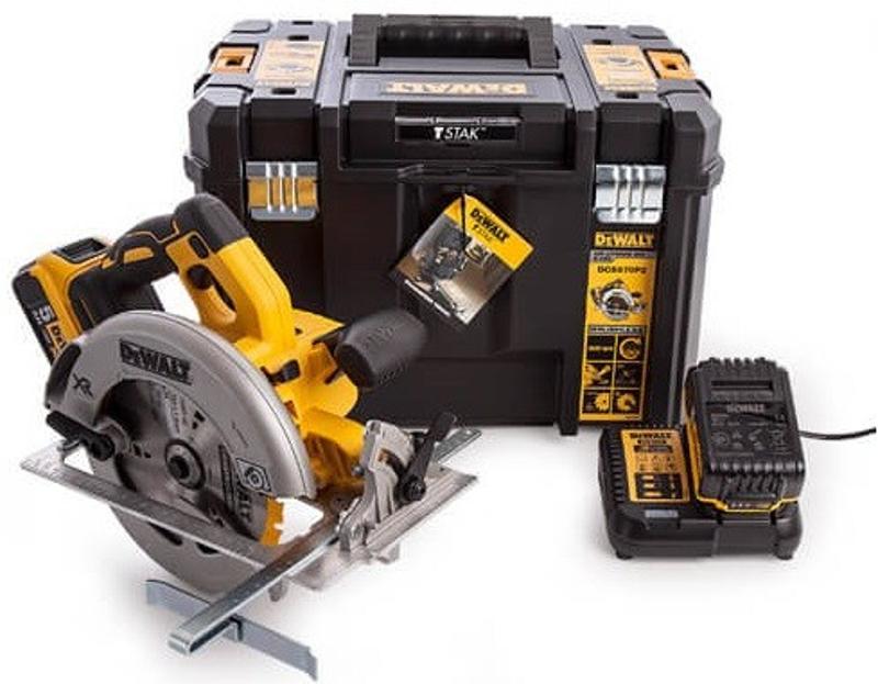 Пила дискова акумуляторна DeWALT DCS570P2