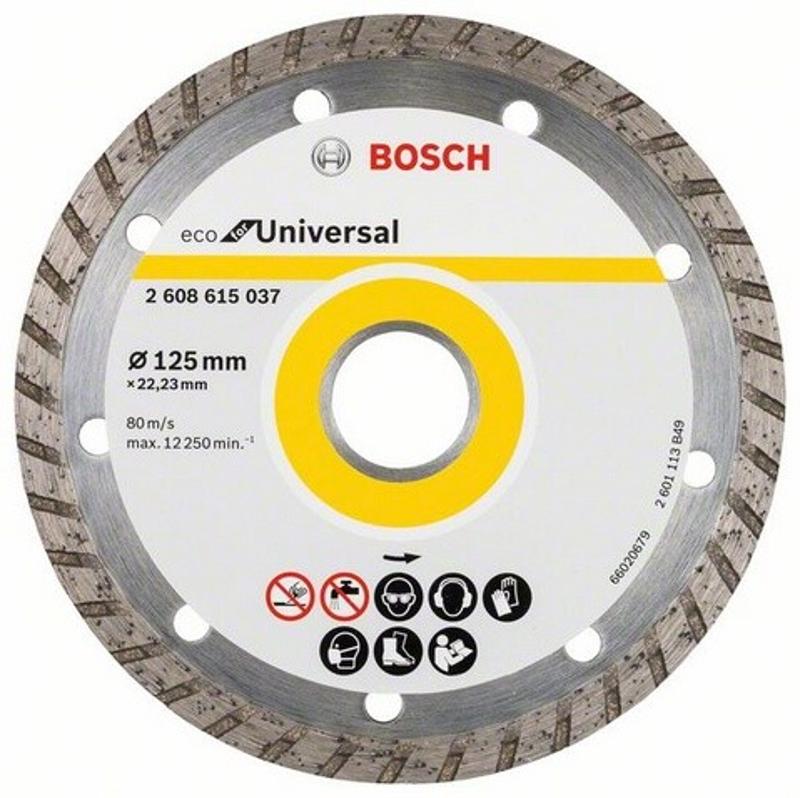 Алмазний диск Bosch ECO Universal Turbo 125-22,23 (2608615037)