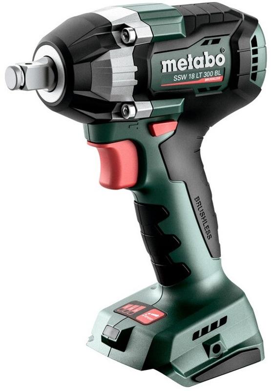 Акумуляторний ударний гайковерт Metabo SSW 18 LT 300 BL (602398850) (без АКБ та ЗП)