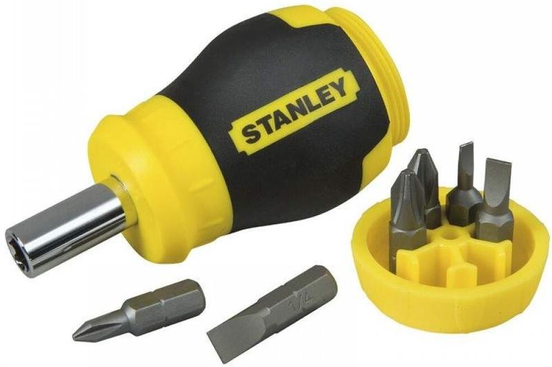 Викрутка - набір STANLEY Multibit Stubby 6 біт (0-66-357)