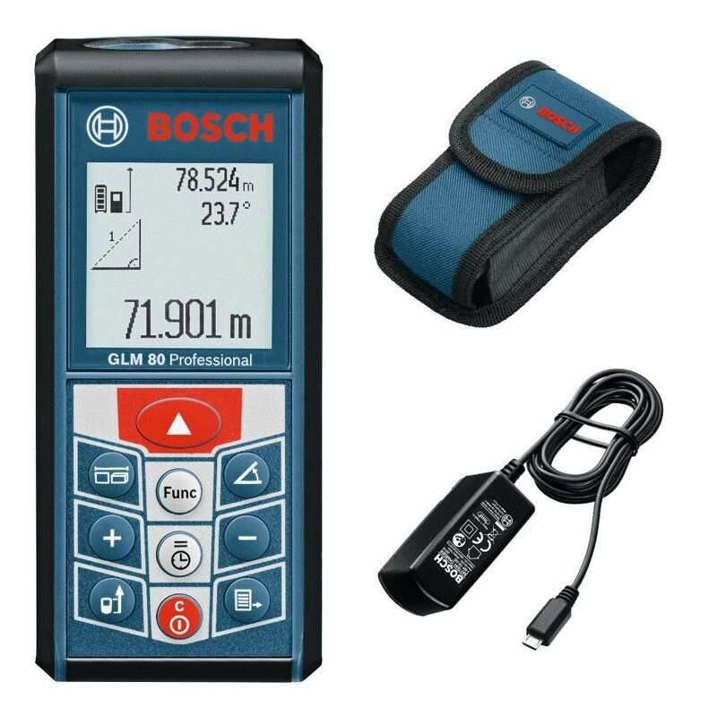 Лазерний далекомір Bosch GLM 80 (0601072300)