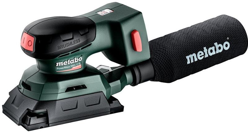 Акумуляторна плоскошліфувальна вібраційна машина Metabo PowerMaxx SRA 12 BL (602036850) (без АКБ та ЗП)