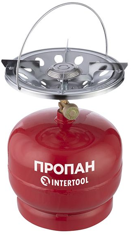 Комплект газовий кемпінговий 5 л. INTERTOOL GS-0005