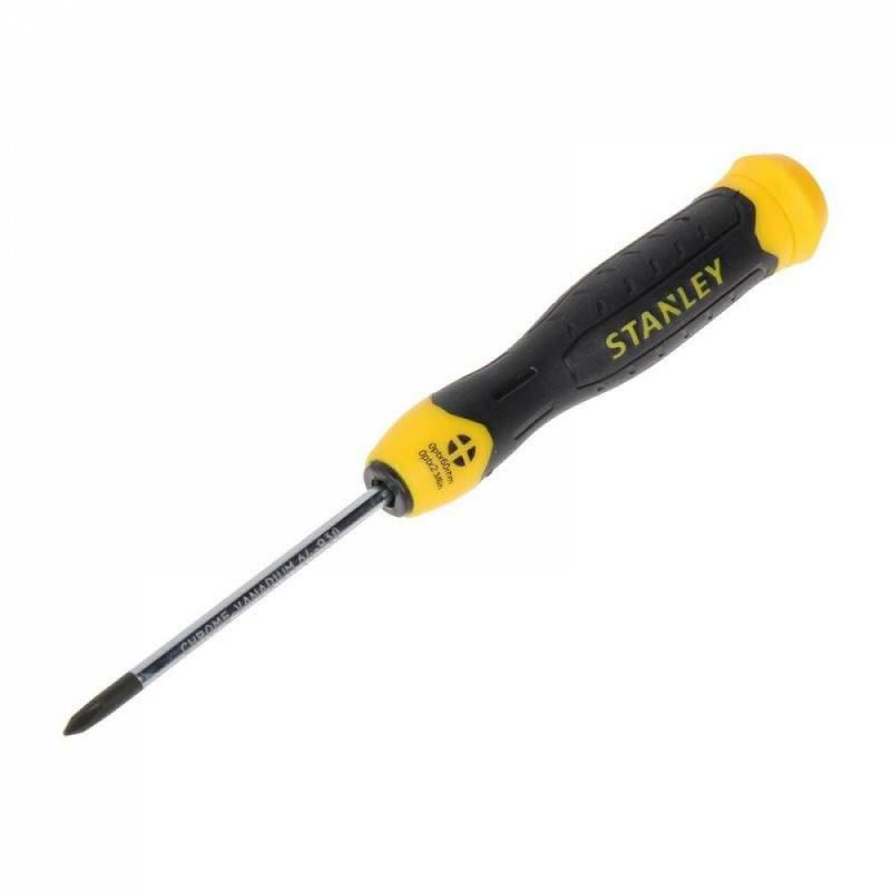 Викрутка Stanley хрестова Cushion Grip Phillips PH1x60мм (0-64-930)