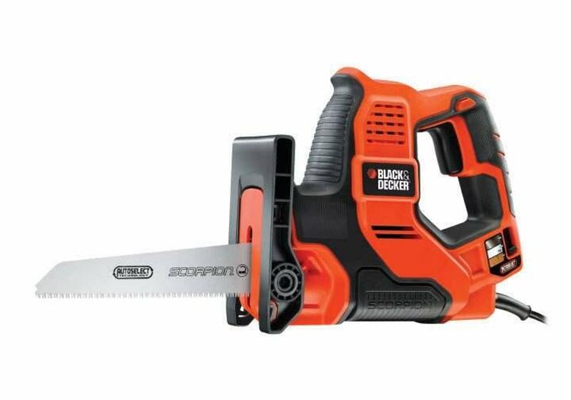 Електроножівка ручна Black   Decker Scorpion RS890K