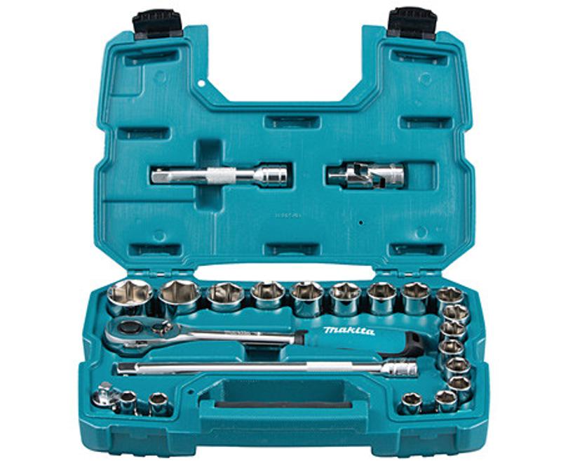 Набір торцевих головок Makita 1/2'' 23 шт (B-65589)