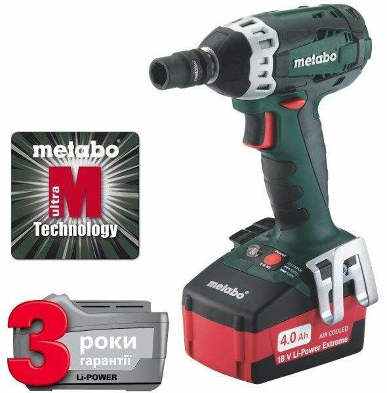 Акумуляторний ударний гайкокрут Metabo SSW 18 LT (602195500)