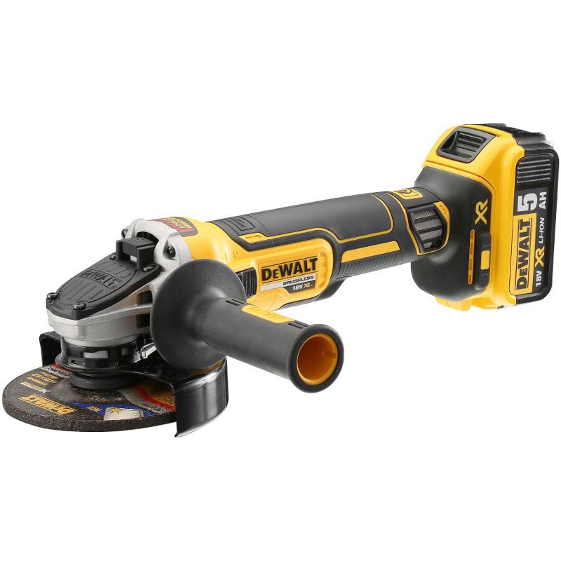 Шліфмашина кутова акумуляторна DeWALT DCG405P3