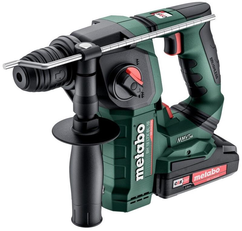 Акумуляторний перфоратор Metabo BH 18 LTX BL 16 АКБ 2,0 Ah, metaBOX (600324500)