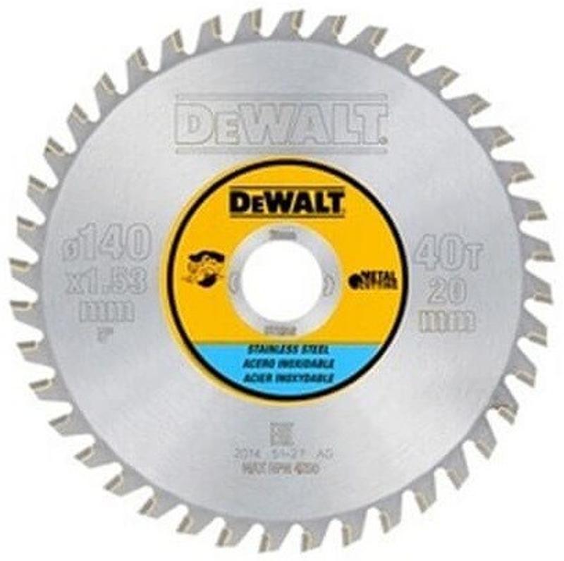 Диск пильний DeWALT 140х20 мм (для DCS373) (DT1918)