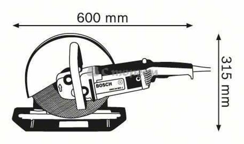 Кутова шліфмашина Bosch GWS 24-300 J (0601364800)