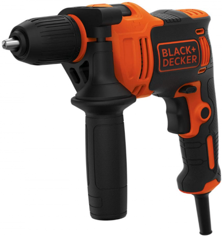 Дриль ударний Black   Decker BEH550K-QS